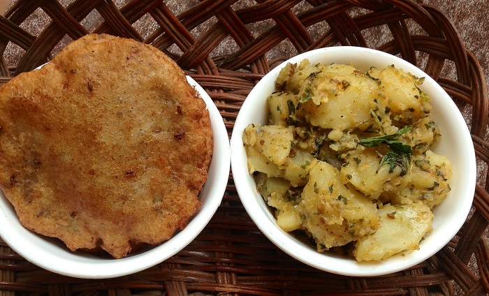 Recipe Singhare Ki Puri