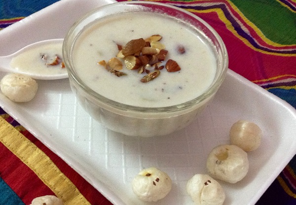 Recipe Makhanna Kheer