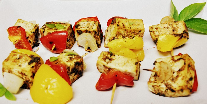 Recipe: Low fat Paneer Tikka