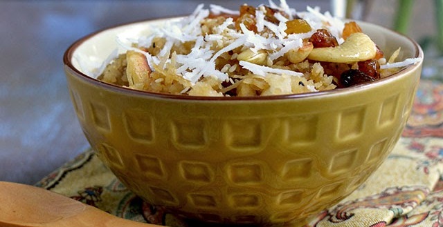 Sihi Bella (Sweet Poha with Jaggery)