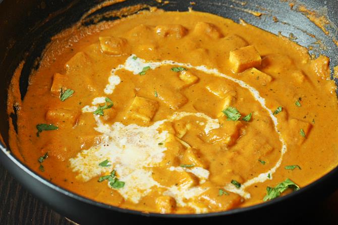 Recipe Paneer Butter Masala