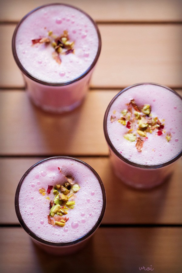 Recipe Rose Lassi