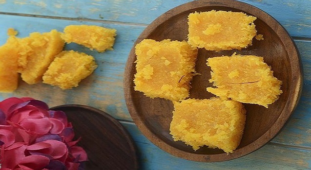 Coconut Barfi ( Microwave Recipe)