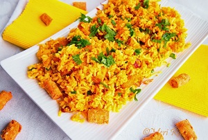 Gatte ka Pulao Recipe