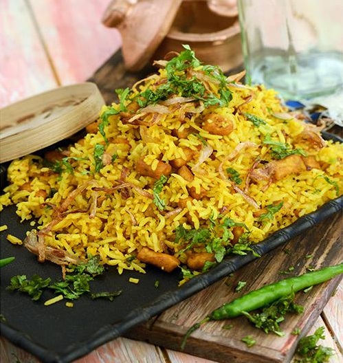 Gatte ka Pulao Recipe