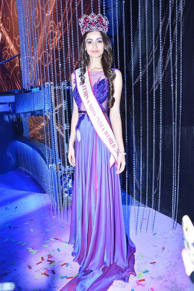 >Aditi Arya Femina Miss India World