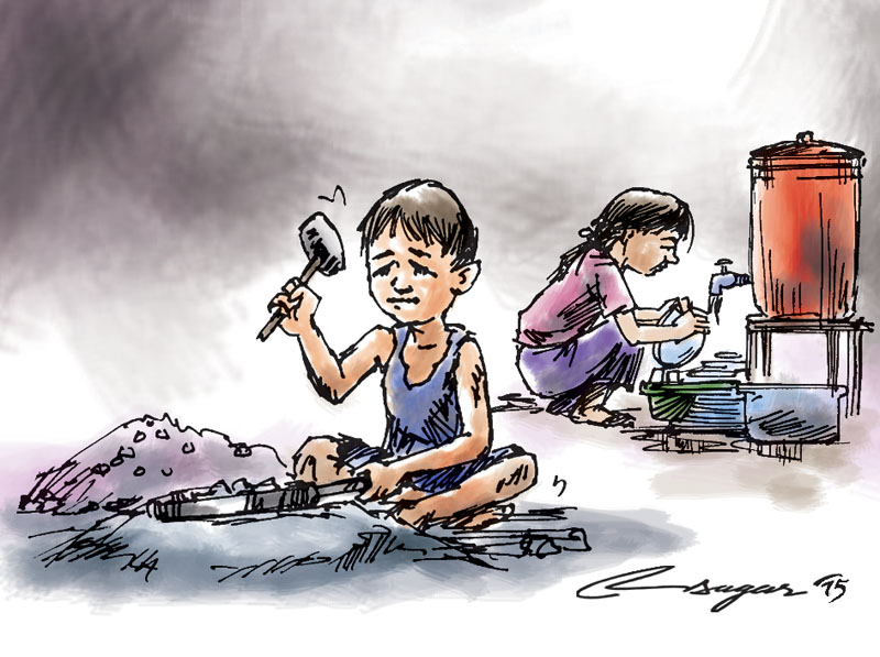 Child Labour in Hindi