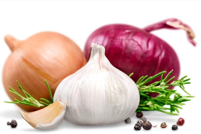 onion & garlic ban