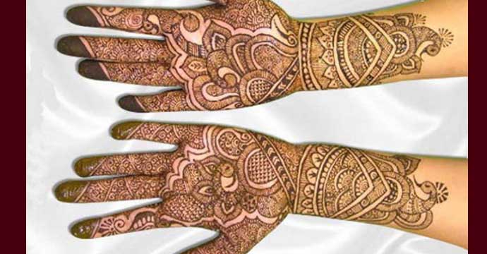 Latest Best Beautiful Bridal Mehandi Designs