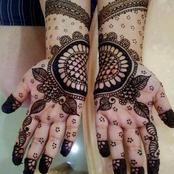 Latest Best Beautiful Bridal Mehandi Designs