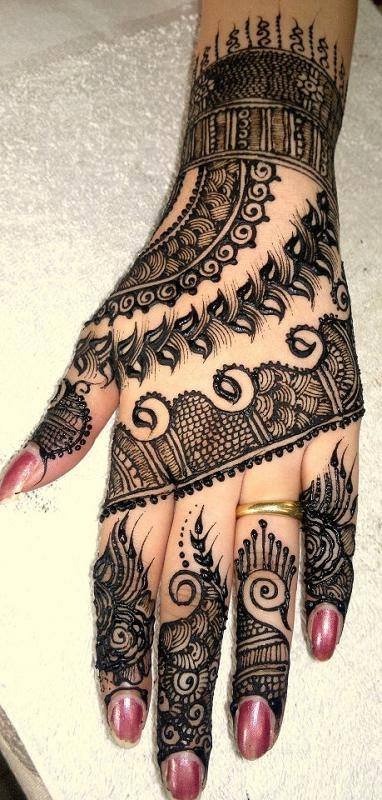 Latest Best Beautiful Bridal Mehandi Designs