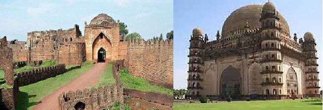 Bidar Fort and Bijapur Tomb