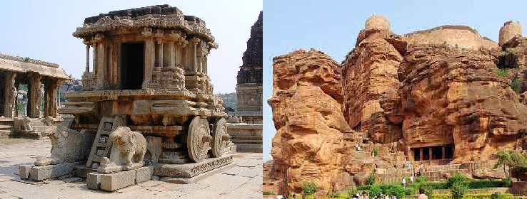 Hampi and Badami Rocks