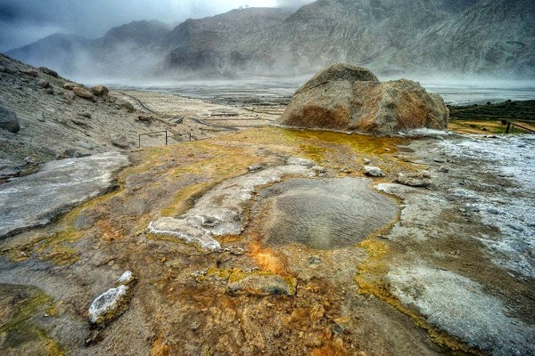 Panamik Nubra Valley Hot Water Springs