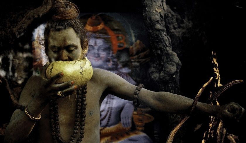 Aghori drinking