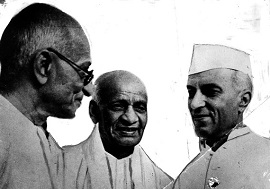Why Gandhi opted for Nehru and not Sardar Patel for PM