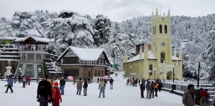 Shimla (Himachal Pradesh) Experience Snowfall in India