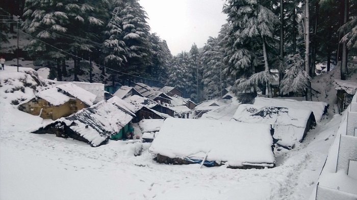Dalhousie (Himachal Pradesh) Experience Snowfall in India