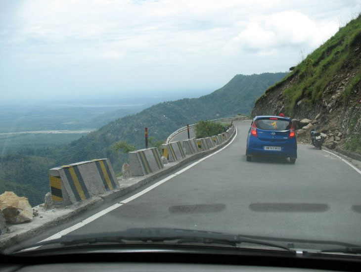 spectacular road & scenic Darjeeling to Gangtok