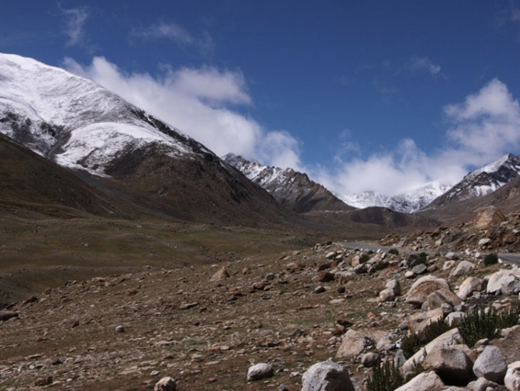 Khardung La High Altitude Mountain Pass