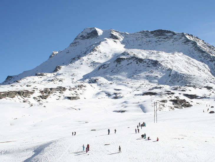 Rohtang High Altitude Mountain Pass