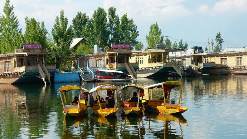 Shikara in Dal Lake