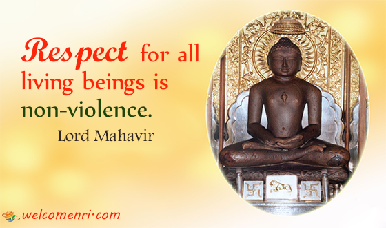Respect for all living beings is non-violence.
