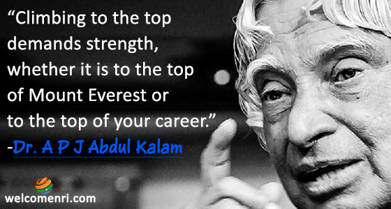 Climbing to the top demands strength, whether it is to the top of Mount Everest or to the top of your career.