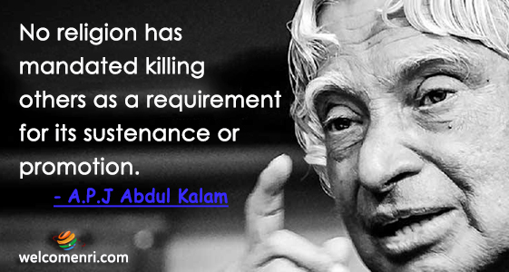 No religion has mandated killing others as a requirement for its sustenance or promotion.