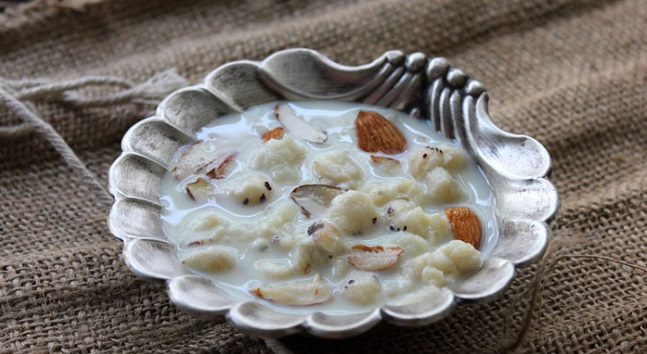 Low Fat Makhana Kheer