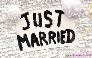 Just Married Cards