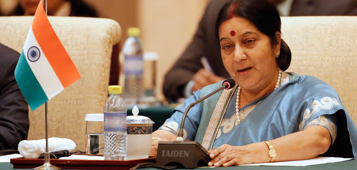 Qatar diplomatic crisis not a challenge for India, says Sushma Swaraj