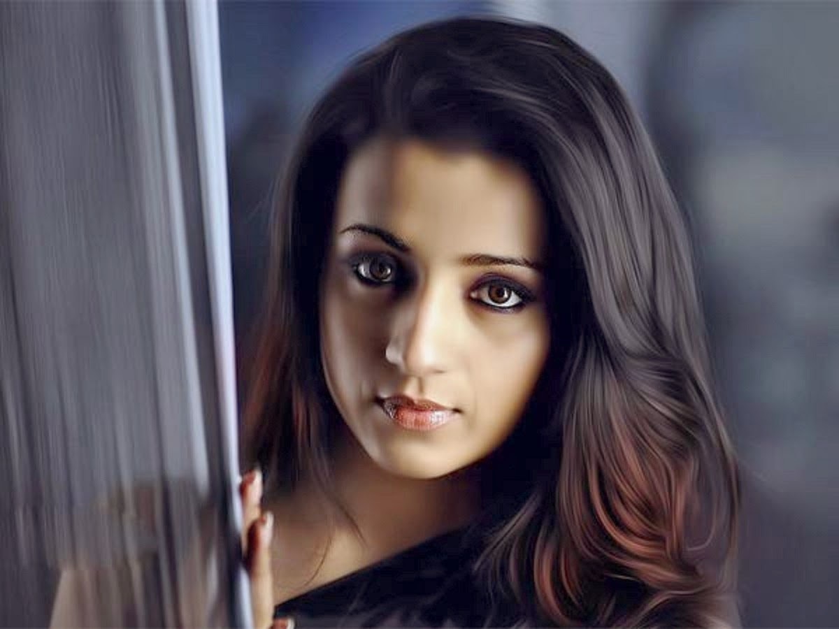 Telgu Actress Trisha Krishnan hot photos hd wallpaper